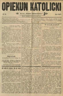 Opiekun Katolicki. 1887.04.23 R.14 nr31