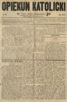 Opiekun Katolicki. 1887.04.30 R.14 nr33