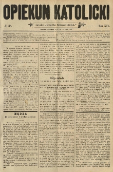 Opiekun Katolicki. 1887.05.18 R.14 nr38