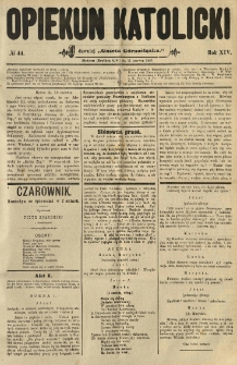 Opiekun Katolicki. 1887.06.11 R.14 nr44