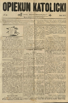 Opiekun Katolicki. 1887.06.29 R.14 nr49