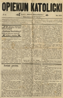 Opiekun Katolicki. 1887.07.09 R.14 nr52