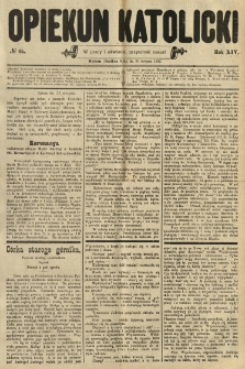 Opiekun Katolicki. 1887.08.24 R.14 nr65