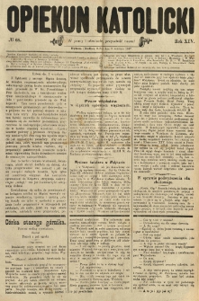 Opiekun Katolicki. 1887.09.03 R.14 nr68
