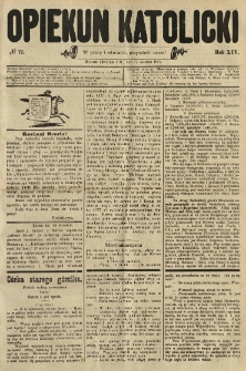 Opiekun Katolicki. 1887.09.17 R.14 nr72