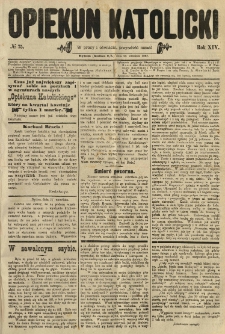 Opiekun Katolicki. 1887.09.28 R.14 nr75
