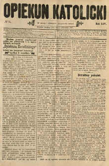 Opiekun Katolicki. 1887.10.05 R.14 nr77