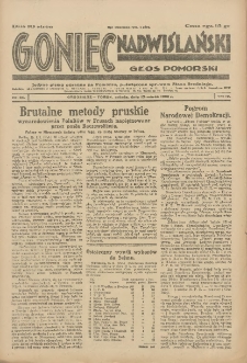 Goniec Nadwiślański: wydanie poranne: Głos Pomorski: jedyne pismo poranne na Pomorzu, poświęcone sprawom stanu średniego 1928.03.17 R.4 Nr64