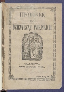 Upominek dla dziewcząt wiejskich