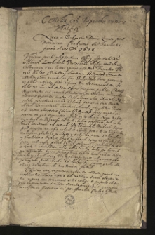 Causa con[tra] Paprocka ratione veneficy