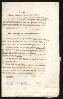 Akta spraw o czary: dekrety sądowe (Compositum oficium w Stężycy) przeciwko Mariannie Rapalikowej i Mariannie Bilockiej 1727 i śledcze: Stanisław i Marianna poddani Chrzanowskich w Wilczynie 1751