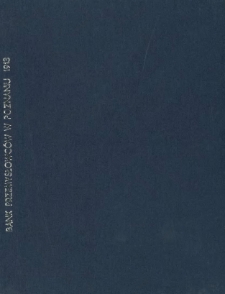 Pogląd na rozwój Banku Przemysłowców w Poznaniu w roku 1913. Pięćdziesiątym i trzecim istnienia Spółki. Rok. 53.