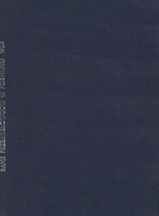 Sprawozdanie Banku Przemysłowców Tow.Akc. w Poznaniu za rok 1923 sześciesiąty trzeci istnienia instytucji. Rok. 63.