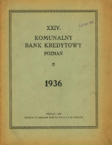Sprawozdanie z czynności w roku 1936.