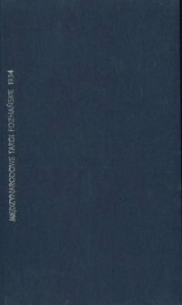 Sprawozdanie z XIII Targów Poznańskich 29 kwiecień - 6 maj 1934.