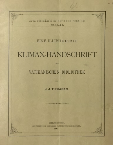 Eine illustrierte Klimax-handschrift der Vatikanischen bibliothek