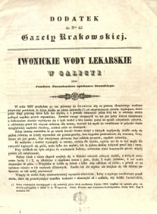 Iwonickie wody lekarskie