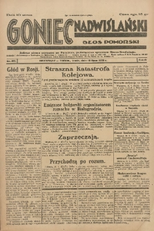 Goniec Nadwiślański: Głos Pomorski: Jedyne pismo poranne na Pomorzu, poświęcone sprawom Stanu Średniego 1928.07.18 R.4 Nr163