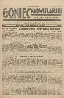 Goniec Nadwiślański: Głos Pomorski: Jedyne pismo poranne na Pomorzu, poświęcone sprawom Stanu Średniego 1928.07.20 R.4 Nr165