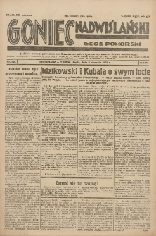 Goniec Nadwiślański: Głos Pomorski: Jedyne pismo poranne na Pomorzu, poświęcone sprawom Stanu Średniego 1928.08.08 R.4 Nr181