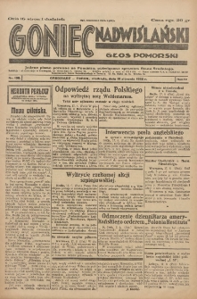 Goniec Nadwiślański: Głos Pomorski: Jedyne pismo poranne na Pomorzu, poświęcone sprawom Stanu Średniego 1928.08.19 R.4 Nr190
