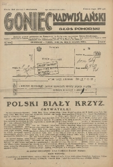 Goniec Nadwiślański: Głos Pomorski: Jedyne pismo poranne na Pomorzu, poświęcone sprawom Stanu Średniego 1928.09.30 R.4 Nr226