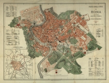 Pianta della citta di Roma