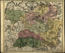 Novissima et accuratissima Magni Ducatus Lithuaniae in suos palatinatus et castellanias dvisae delineatio cura et imp. Matthaei Seutteri [...].