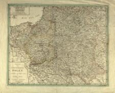 Charte vom Koenigreich Polen nach seinem ehemahligen (1773) und dermahligen Grenzen. Entworf. u. gest. v. F. X. Hutter