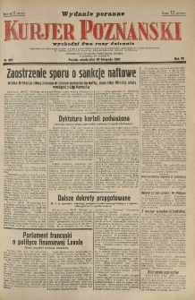 Kurier Poznański 1935.11.30 R.30 nr 552