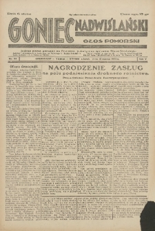 Goniec Nadwiślański: Głos Pomorski: Jedyne pismo poranne na Pomorzu, poświęcone sprawom Stanu Średniego 1929.03.12 R.5 Nr59