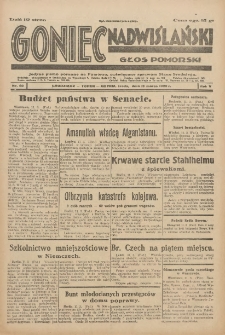 Goniec Nadwiślański: Głos Pomorski: Jedyne pismo poranne na Pomorzu, poświęcone sprawom Stanu Średniego 1929.03.13 R.5 Nr60