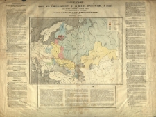 Carte des agrandissements de la Russie depuis Pierre le Grand jusqu'a ce jour. Publie par J. Correard