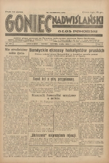 Goniec Nadwiślański: Głos Pomorski: Jedyne pismo poranne na Pomorzu, poświęcone sprawom Stanu Średniego 1929.05.01 R.5 Nr101