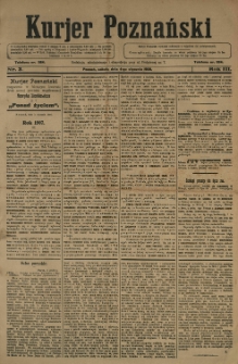 Kurier Poznański 1908.01.04 R.3 nr 3