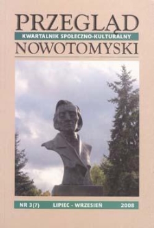 Przegląd Nowotomyski Nr 3(7)/2008