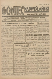 Goniec Nadwiślański: Głos Pomorski: Jedyne pismo poranne na Pomorzu, poświęcone sprawom Stanu Średniego 1929.09.13 R.5 Nr211