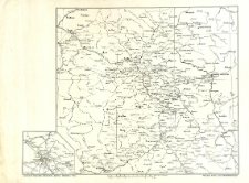 [Mapa Polski Środkowej] według karty jen. Chrzanowskiego