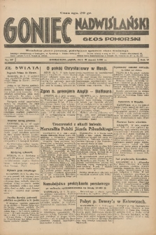 Goniec Nadwiślański: Głos Pomorski: Niezależne pismo poranne, poświęcone sprawom stanu średniego 1930.03.21 R.6 Nr67