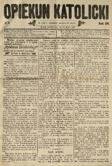 Opiekun Katolicki. 1888.01.11 R.15 nr3