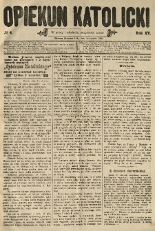 Opiekun Katolicki. 1888.01.14 R.15 nr4