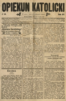 Opiekun Katolicki. 1888.03.21 R.15 nr23
