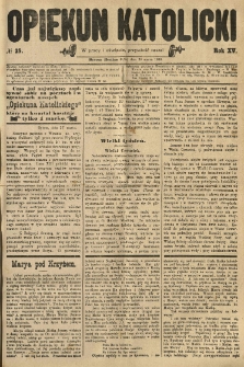 Opiekun Katolicki. 1888.03.28 R.15 nr25