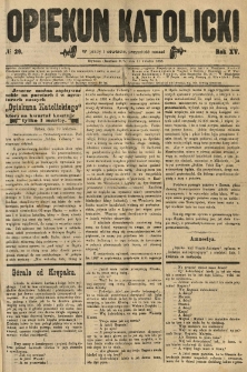 Opiekun Katolicki. 1888.04.11 R.15 nr29