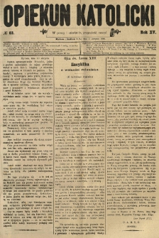 Opiekun Katolicki. 1888.08.11 R.15 nr63