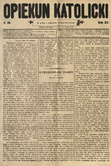 Opiekun Katolicki. 1888.08.29 R.15 nr68