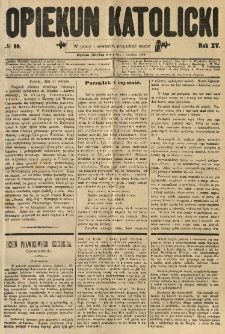 Opiekun Katolicki. 1888.09.01 R.15 nr69