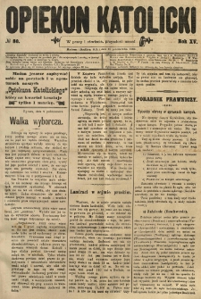 Opiekun Katolicki. 1888.10.10 R.15 nr80