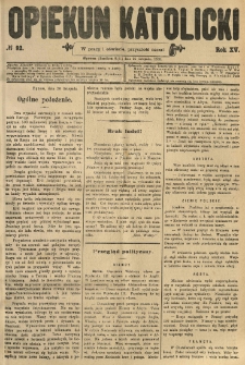 Opiekun Katolicki. 1888.11.21 R.15 nr92