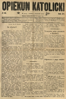 Opiekun Katolicki. 1888.11.24 R.15 nr93